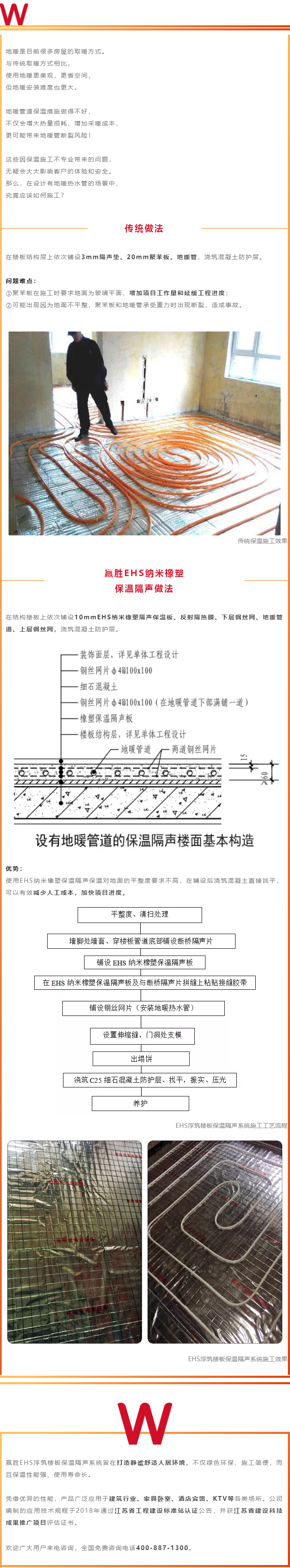 地暖;保溫;EHS;隔聲;樓地面